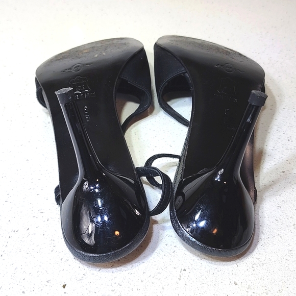 Joey Slingbacks, Leather made in Spain Size 8B - Picture 5 of 10